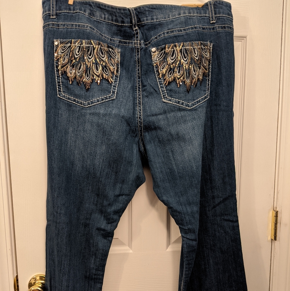 Stitch Star, 24W, jeans